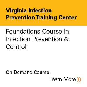 Foundations Course in Infection Prevention & Control Banner